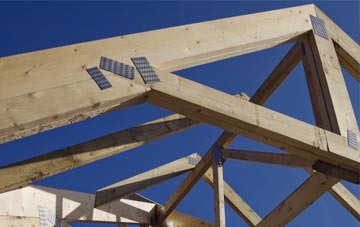 Old Netley roof trusses for new builds and additions